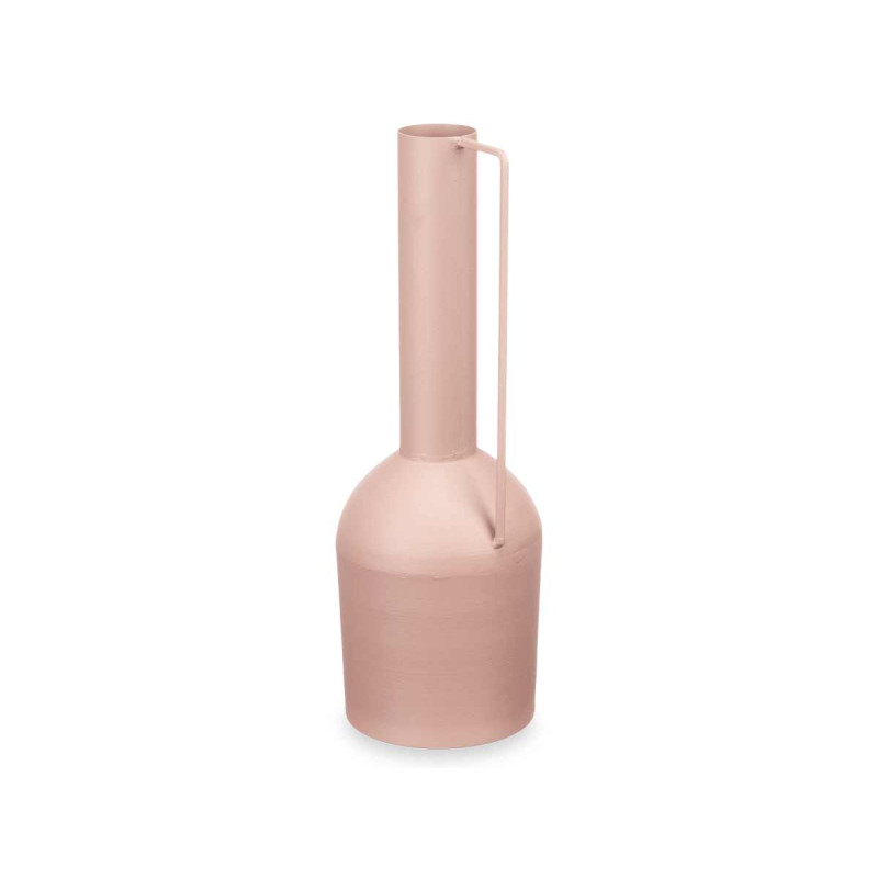 VASO EM AÇO ALTO CASTANHO CLARO