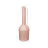 VASE HAUT EN ACIER  COULEUR SABLE PASTEL