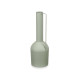 VASE HAUT EN ACIER  VERT PASTEL