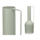 VASE HAUT EN ACIER  VERT PASTEL