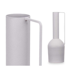 VASO IN ACCIAIO ALTO GRIGIO PASTELLO MED