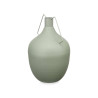 STEEL VASE BOTTLE GREEN PASTEL COLOUR LARGE