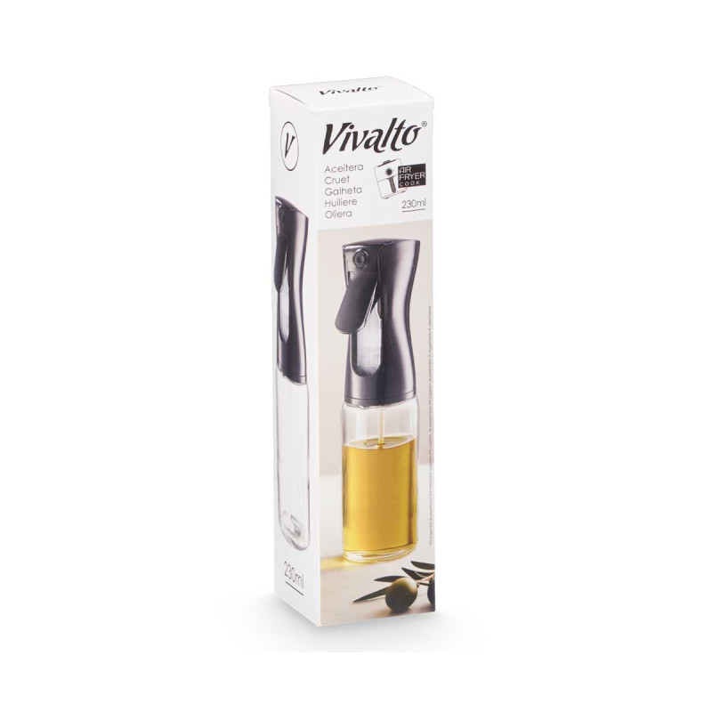ACEITERA VIDRIO PULVERIZADOR 230ML