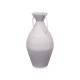 VASE ACIER JARRE GRIS PASTEL MOYEN GRAND