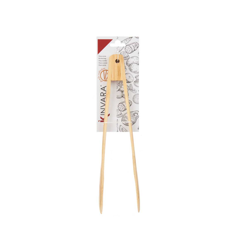 PINZA BAMBÙ CUCINA CUCCHIAIO FORCHETTA