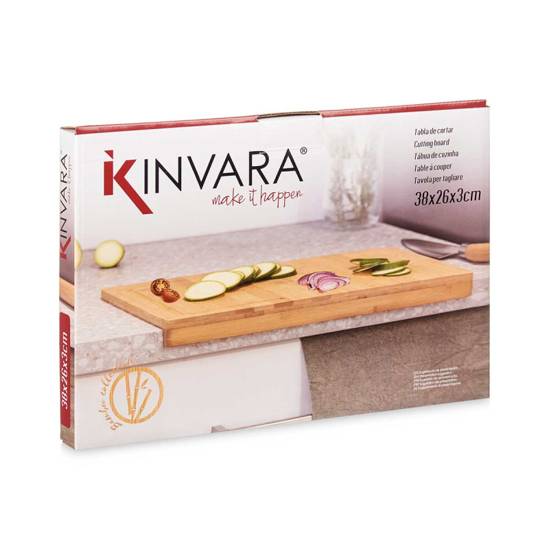 BAMBOO BOARD COUNTERTOP 38X26,5CM