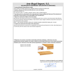 BAMBOO BOARD COUNTERTOP 38X26,5CM