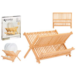 ESCURREPLATO BAMBU 43X26,5X36,5CM