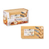 SET 4 PZ TAVOLA IN BAMBÙ CON 3 UTENSILI