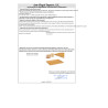 RECTANGULAR BAMBOO CUTTING BOARD HANDLE 30X23 CM