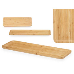 RECTANGULAR BAMBOO APPETIZER BOARD 46X15 CM