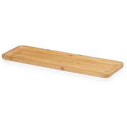 TABUA RECTANGULAR EM BAMBU 46X15 CM