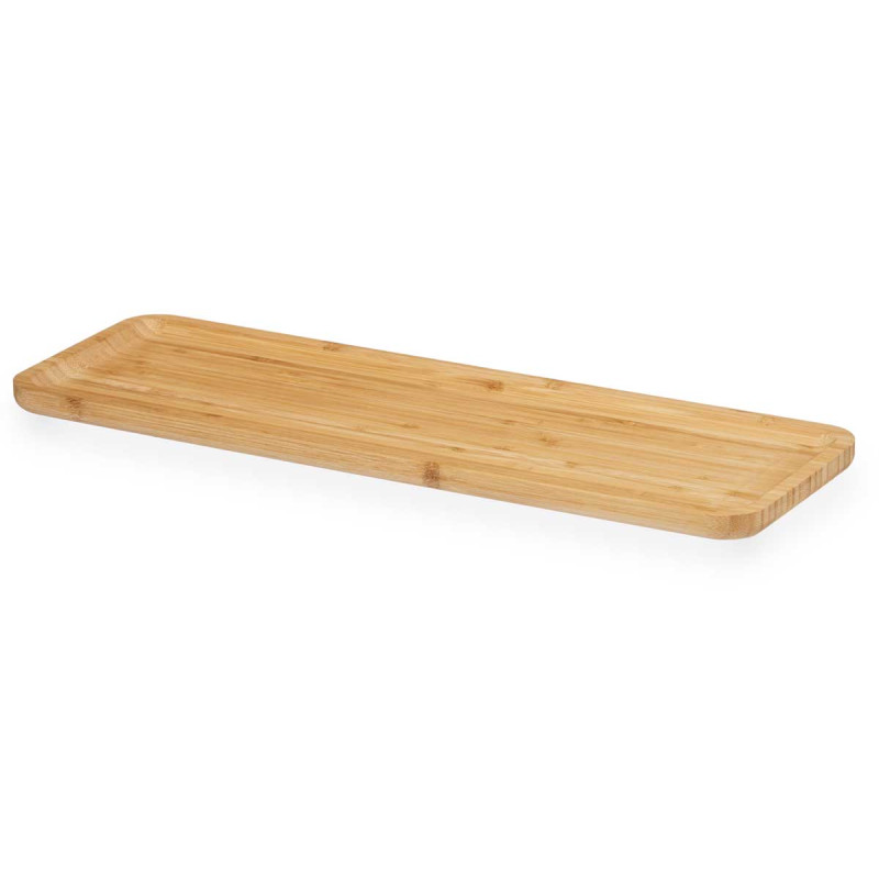 RECTANGULAR BAMBOO APPETIZER BOARD 46X15 CM