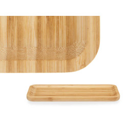 TABUA RECTANGULAR EM BAMBU 30X15 CM