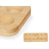 HUEVERA 12 HUECOS BAMBU 30X11 CM