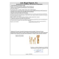 SUPPORTO 5 PZ UTENSILI BAMBÙ