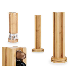 PORTE-CAPSULES ROTATIF EN BAMBOU PETITE CAPSULE