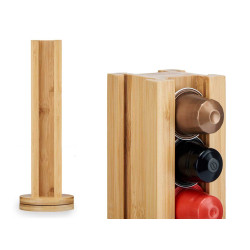 ROTATING BAMBOO CAPSULE HOLDER SMALL CAPSULE