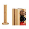 ROTATING BAMBOO CAPSULE HOLDER SMALL CAPSULE