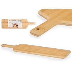 BAMBOO APPETIZER BOARD W/HANDLE 50 X 14 X 1,5 CM