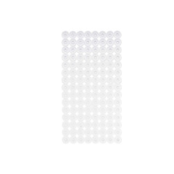 ANTI-SLIP BATH MAT BRICK TRANSPARENT LARGE