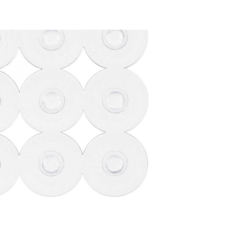 TAPIS BAIN ANTIDÉRAPANT BRIQUE TRANSP GRAND