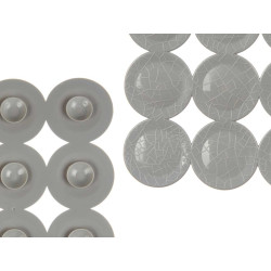 ANTI-SLIP BATH MAT BRICK GREY LARGE