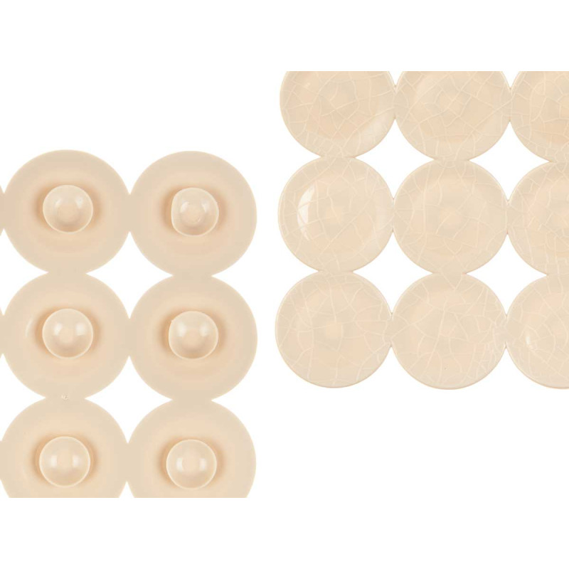 TAPETE WC ANTIDERRAPANTE LADRILHOS BEIGE GRD