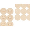 TAPETE WC ANTIDERRAPANTE LADRILHOS BEIGE GRD