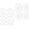 TAPIS BAIN ANTIDÉRAPANT BRIQUE TRANSP PETIT