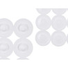 TAPETE WC ANTIDERRAPANTE LADRILHOS BRANCO PEQ
