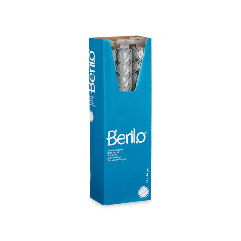 TAPPETINO BAGNO ANTISCIVOLO MATTONE GRIGIO PICC
