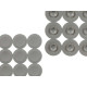 TAPIS BAIN ANTIDÉRAPANT BRIQUE GRIS PETIT