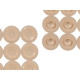 TAPPETINO BAGNO ANTISCIVOLO MATTONE BEIGE PICC