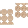 ANTI-SLIP BATH MAT BRICK BEIGE SMALL