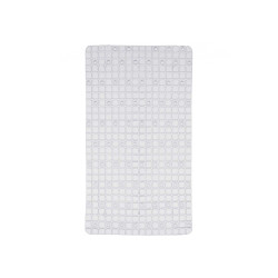 ANTI-SLIP BATH MAT SQUARES TRANSPARENT LARGE