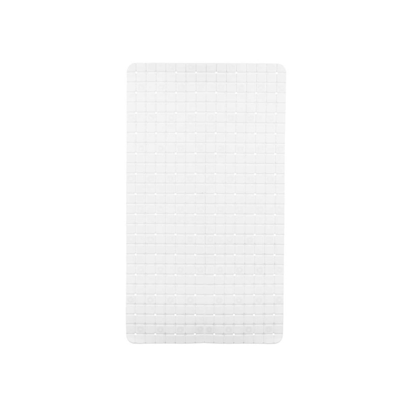 TAPETE WC ANTIDERRAPANTE QUADRADOS BRANCO GRD