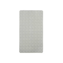 TAPETE WC ANTIDERRAPANTE QUADRADOS CINZENTO GRD