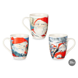 TAZZA NATALE BABBO NATALE ASS 3  350 ML