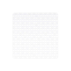 ANTI-SLIP BATH MAT SQUARES TRANSPARENT  SMALL