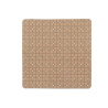 TAPETE WC ANTIDERRAPANTE QUADRADOS BEIGE PEQ
