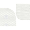 TAPPETINO BAGNO ANTISCIVOLO GOMMA BIANCO GRAN