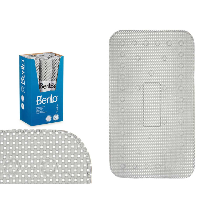 TAPETE WC ANTIDERRAPANTE CINZENTO GRD