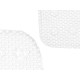 TAPPETINO BAGNO ANTISCIVOLO GOMMA BIANCO PICC