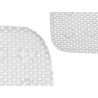 TAPIS BAIN ANTIDÉRAPANT CAOUTCHOUC GRIS PETIT