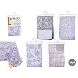 MANTEL RECTANGULAR SURT 4 COLOR FRIO 140X300CM