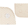 TAPETE WC ANTIDERRAPANTE BEIGE PEQ
