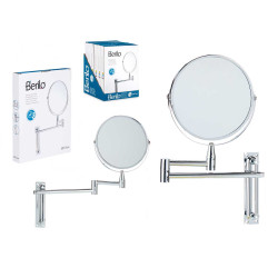 MIROIR EXTENSIBLE DOUBLE FACE 17CM