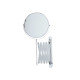ESPEJO EXTENSIBLE BRAZO DOBLE CARA 17CM