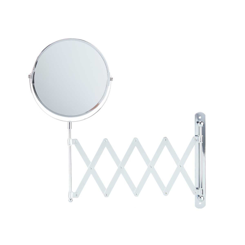 EXTENDABLE ARM  WALL MIRROR DOUBLE-SIDED 17CM